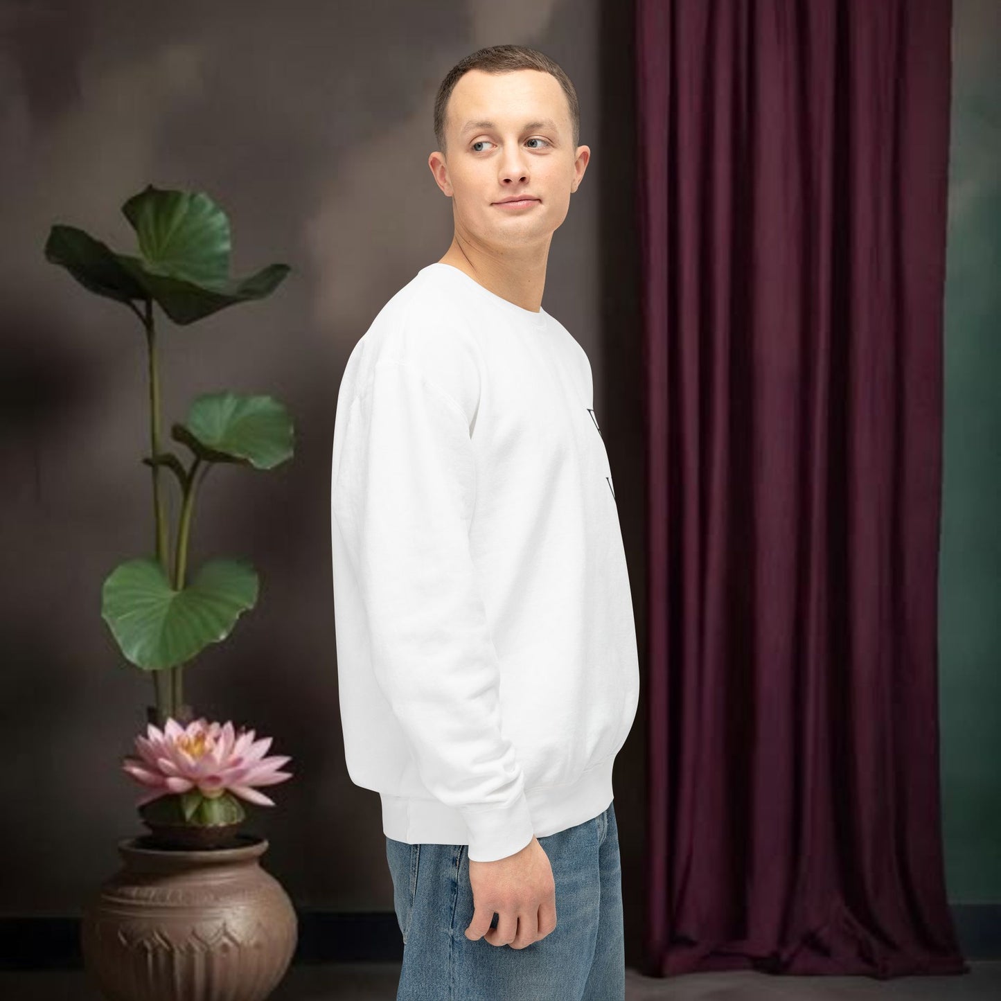 Inspiring Unisex Crewneck Sweatshirt, Cozy God is Bigger than My Problems Sweatshirt.