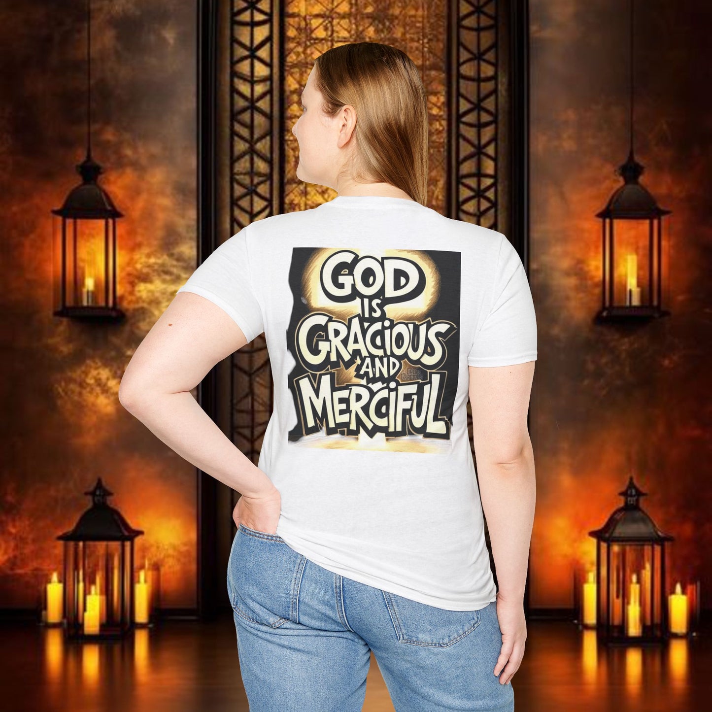 Inspirational Unisex T-Shirt - Faith-Based Design for Everyday Wear.