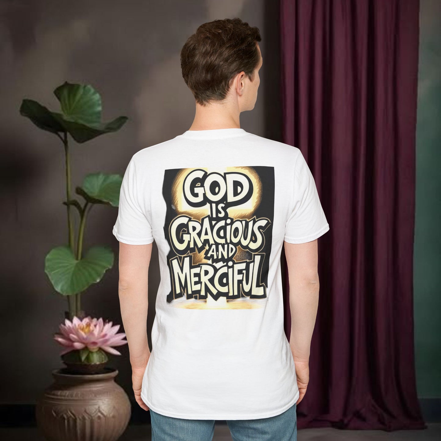 Inspirational Unisex T-Shirt - Faith-Based Design for Everyday Wear.