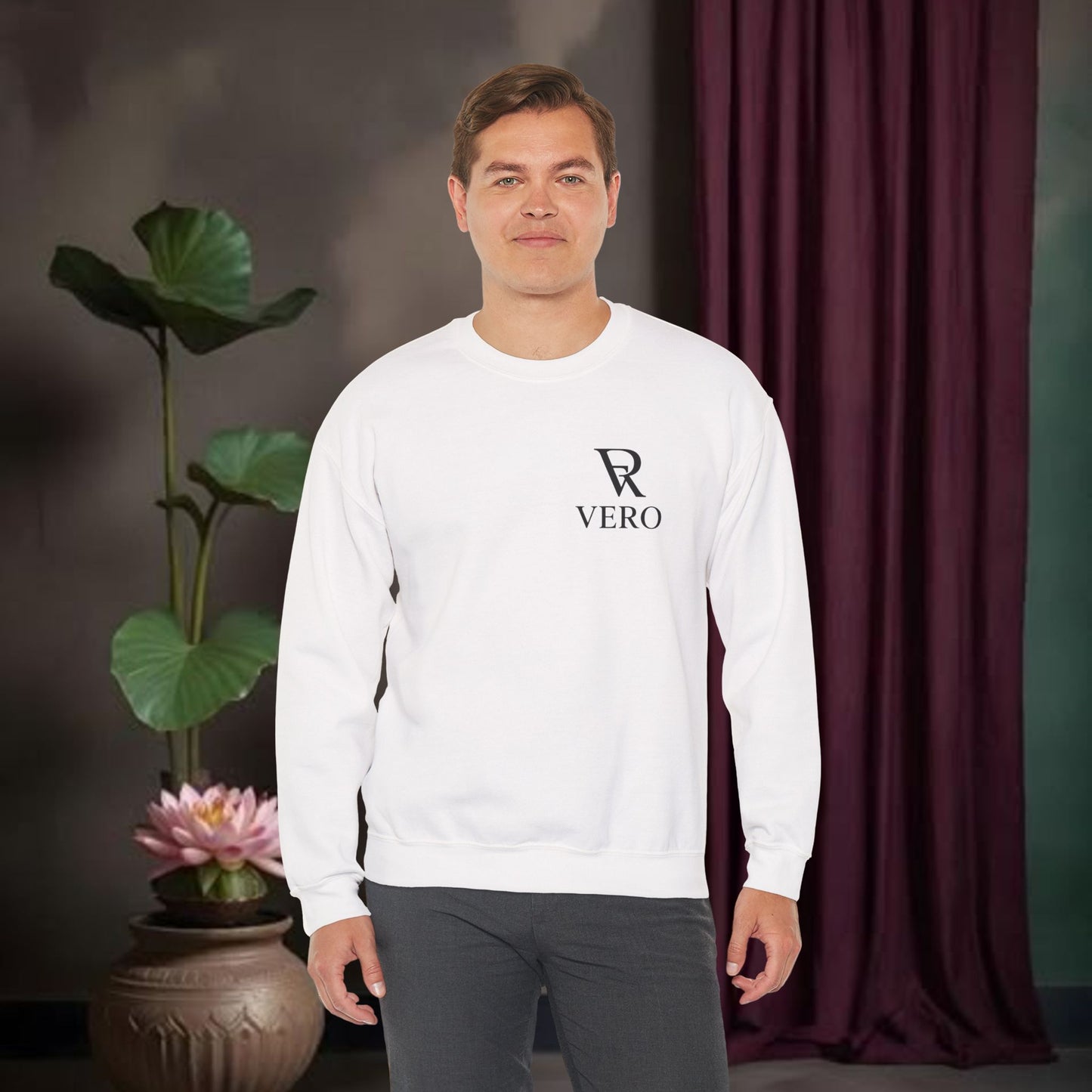 God Always Crewneck Sweatshirt, Cozy Casual Wear.