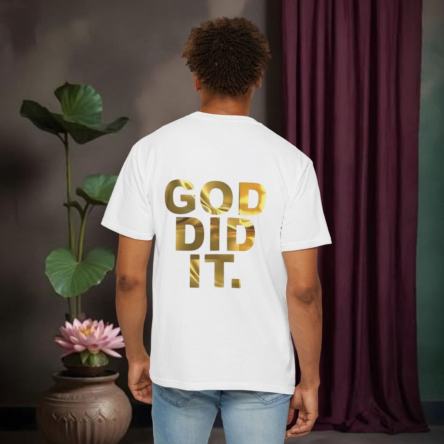 Inspiring Unisex T-Shirt - 'God Did It' Graphic Tee, Motivational Apparel.