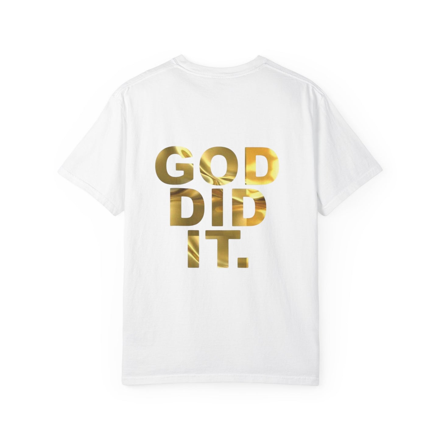 Inspiring Unisex T-Shirt - 'God Did It' Graphic Tee, Motivational Apparel.