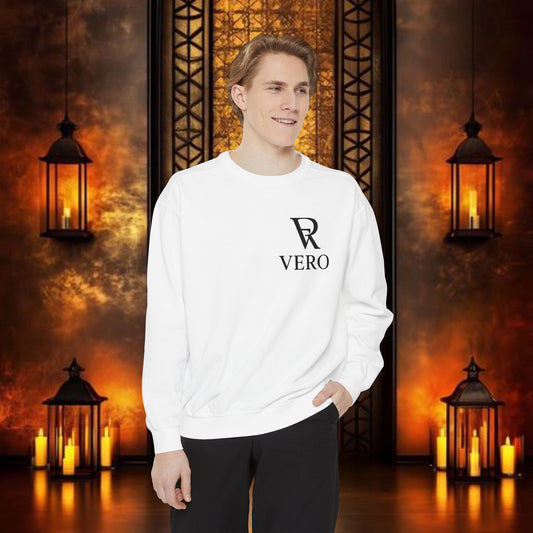 Faith Moves Mountains Sweatshirt | Unisex Garment-Dyed, Inspirational Gift.