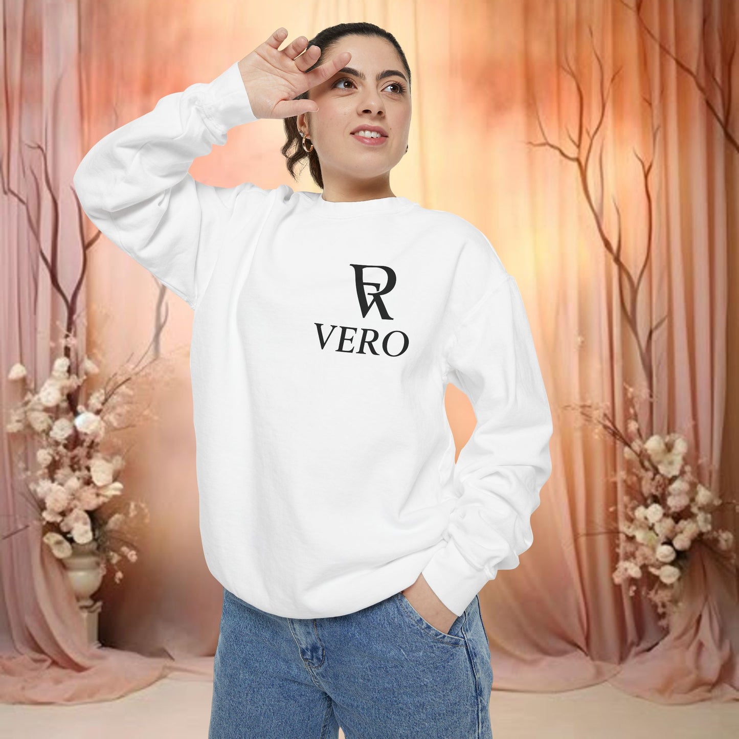 Inspirational Sweatshirt - Unisex Garment-Dyed - Faith-Based Apparel.