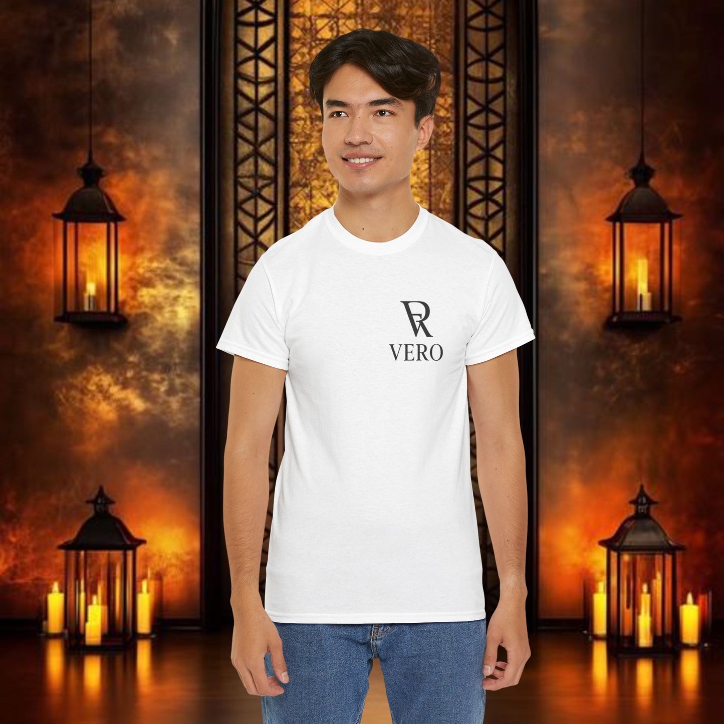 Faith Moves Mountains Unisex Heavy Cotton Tee - Inspirational Gift.