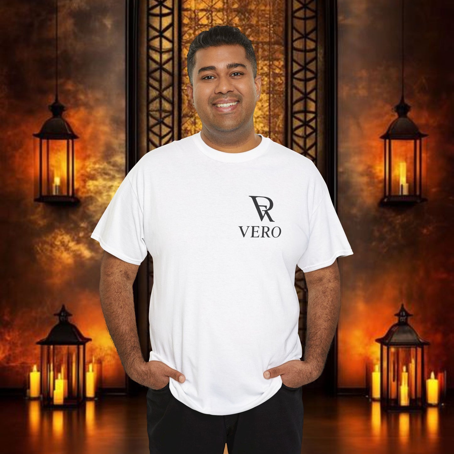Faith Moves Mountains Unisex Heavy Cotton Tee - Inspirational Gift.