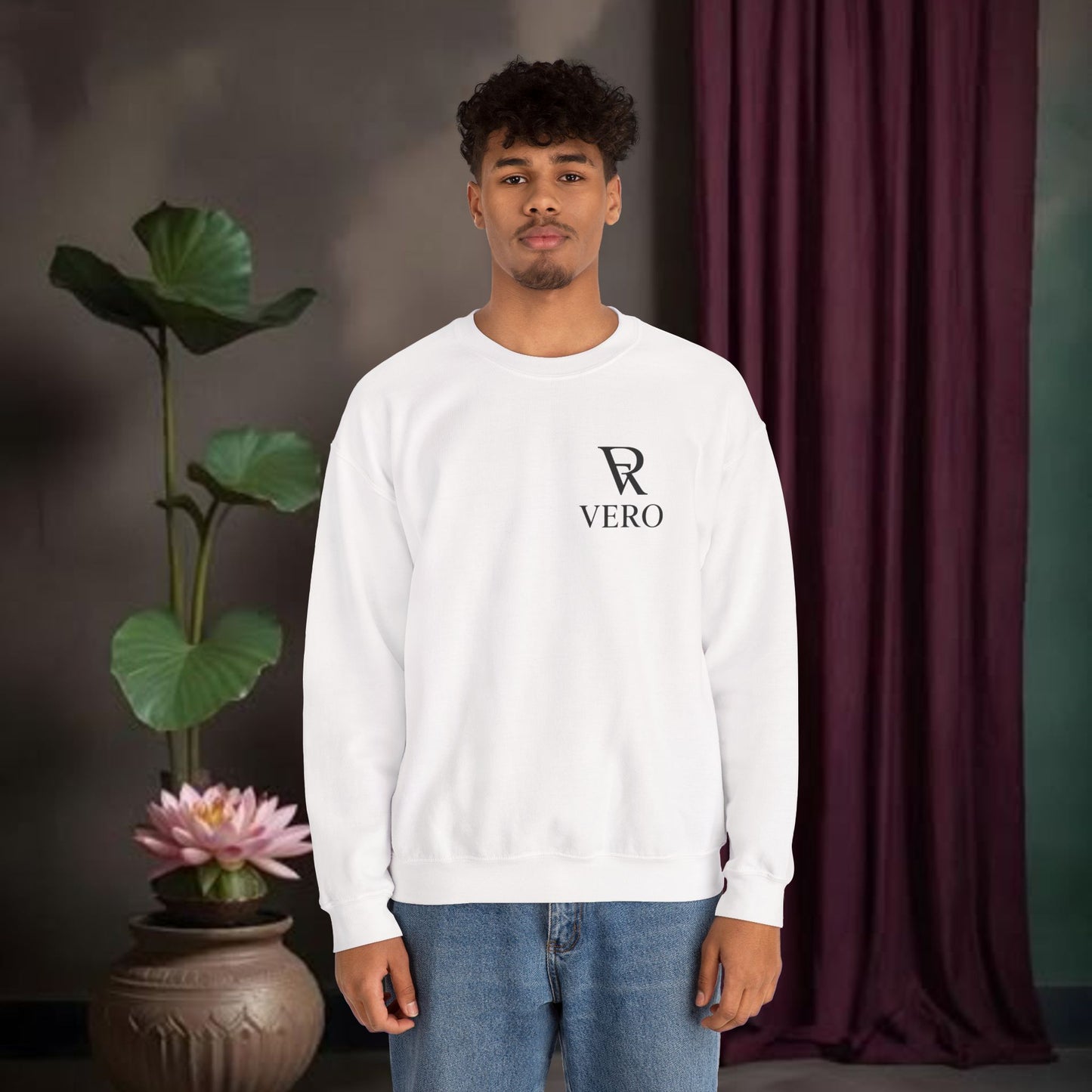 God Always Crewneck Sweatshirt, Cozy Casual Wear.