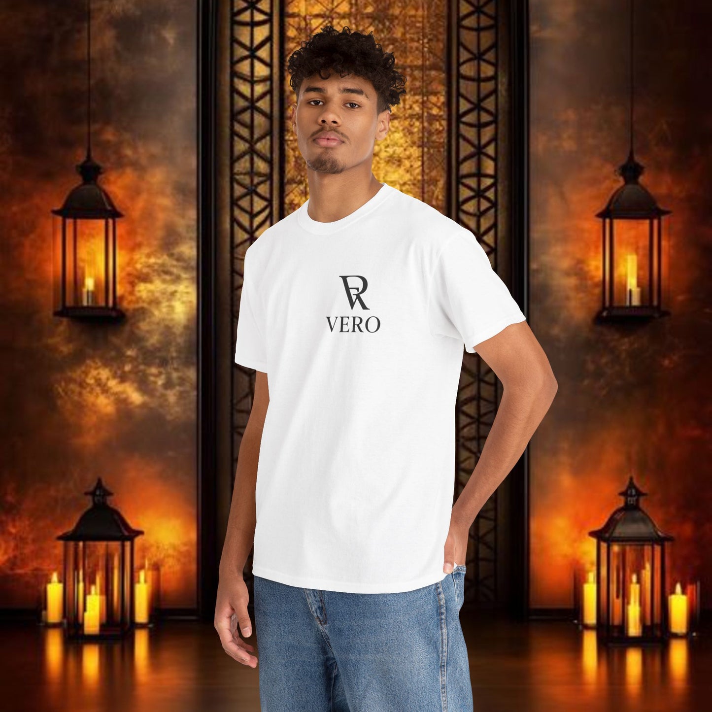 Faith Moves Mountains Unisex Heavy Cotton Tee - Inspirational Gift.