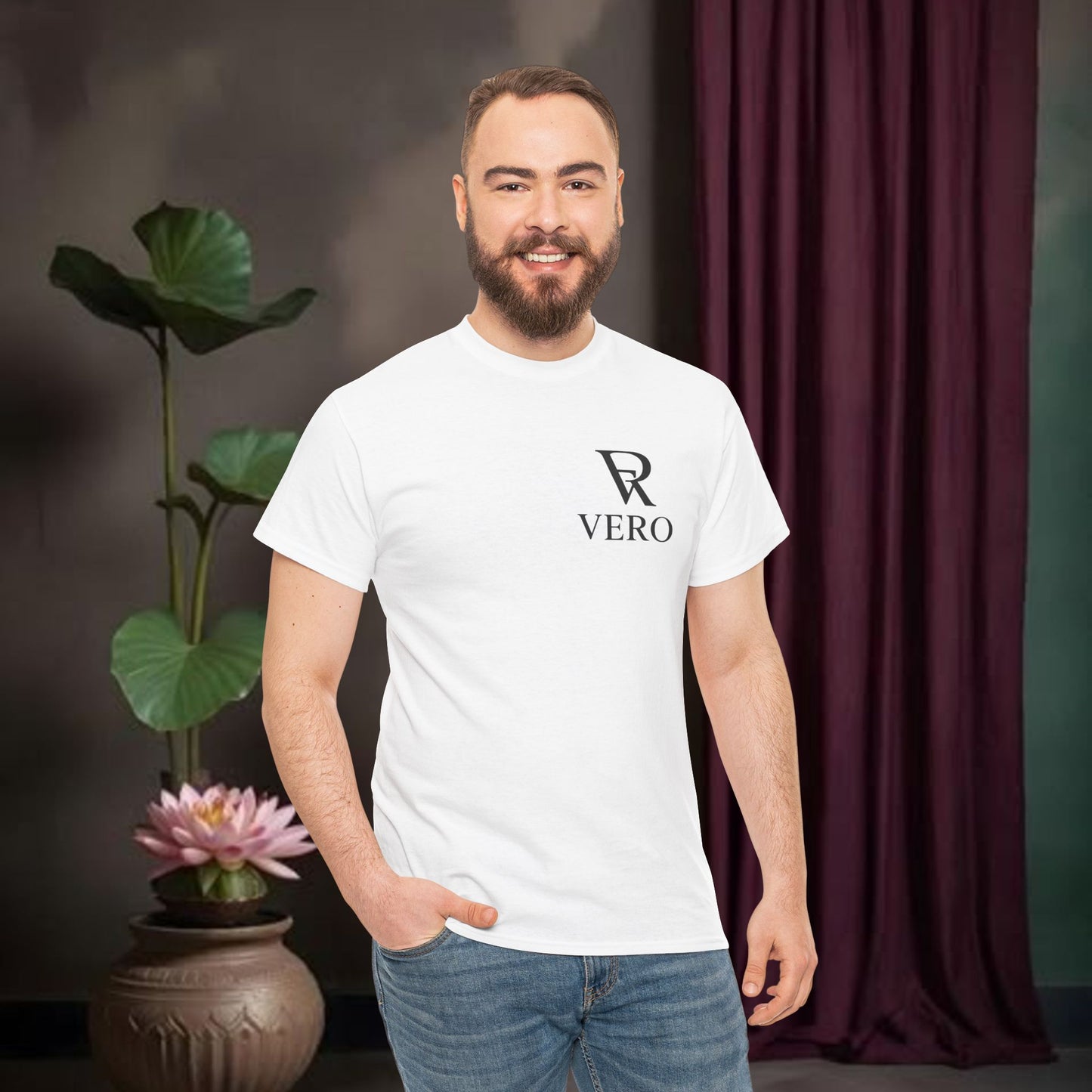 Faith Moves Mountains Unisex Heavy Cotton Tee - Inspirational Gift.